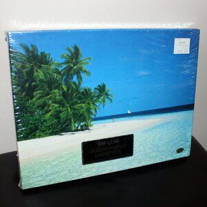 3/$88❤️vintage 80s ISLAND FANTASY Springbok 500pcs puzzle Beach Paradise PZL4451